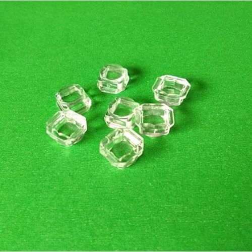 10 pcs 5050 SMD lamp lens hexagon shape for Lamp lens cover 10*9*4mm size and 180 degrees matt frosted fogging surface