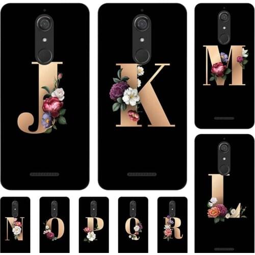 For Wiko View 5.7" Case Funny Custom Letter Couple Cover Fashion Black TPU Soft Phone Coque