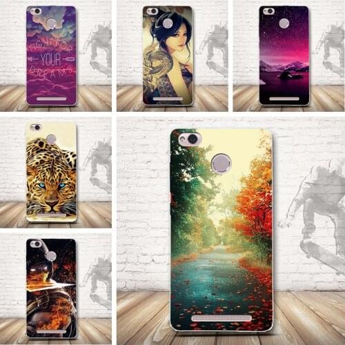 Case For Xiaomi Redmi 3 3S Case Covers TPU Soft Back Cover Phone Case For Xiaomi Redmi 3 Redmi 3s Cover Silicone Cases Fundas
