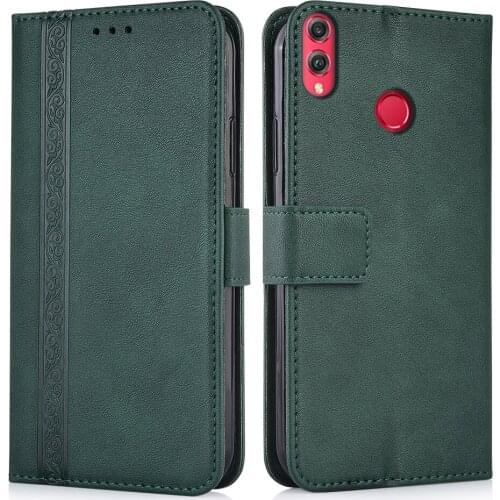 For Huawei Honor 8X 8 X 6.5'' JSN-L21 JSN-L22 JSN-L23 JSN-L42JSN-AL00 JSN-TL00 Cover Wallet Flip Leather Case Honor 8X Book Case