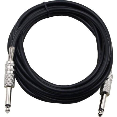3 Meters 10ft Electric Guitar Bass Musical Instrument Cable Cord 1/4 For Fender