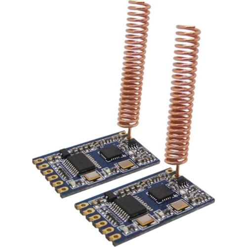 100pcs Arduino Uno SV610 433MHz 433/470/868/915MHz TTL Interface Small Embedded Wireless RF Transceiver Module 100mW si4432