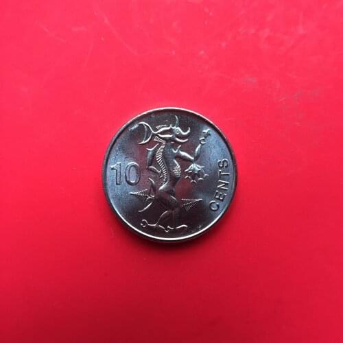 Solomon Islands 10 cents 17mm Commonwealth Coins New Original Coin UNC Collectible Edition 100% Real Random Year