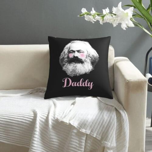 Daddy pillowcase printed cushion cover sofa waist pillow pillow cover