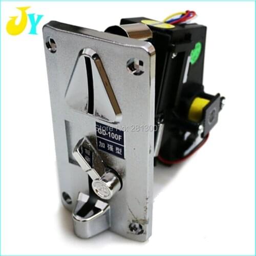 Plastic panel Advanced Front Entry CPU Coin Selector coin Acceptor for Vending machines Arcade machines