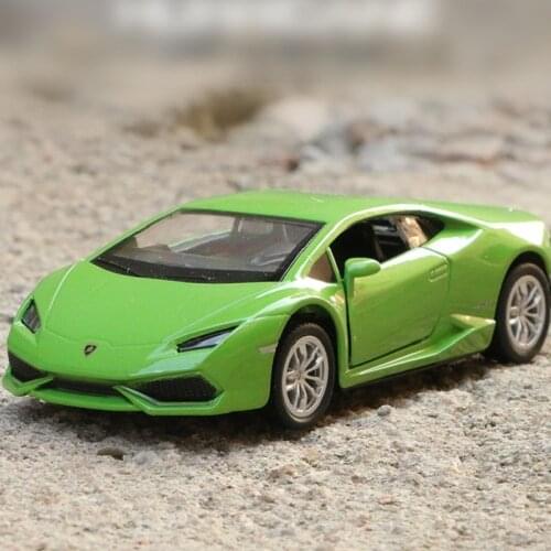 Gifts For Children Boy Huracan LP610-4 Supercar 1:36 Alloy Car Model RMZ city High Simulation Exquisite Diecasts Toy Vehicles