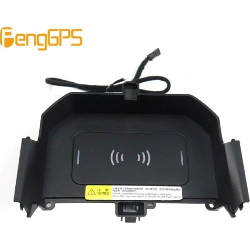 Qi Car wireless charger for BMW new 5 series/5 series GT 2017+ For iPhone Xs Max Xr X Samsung S10 S9 Infrared Fast Phone Holder