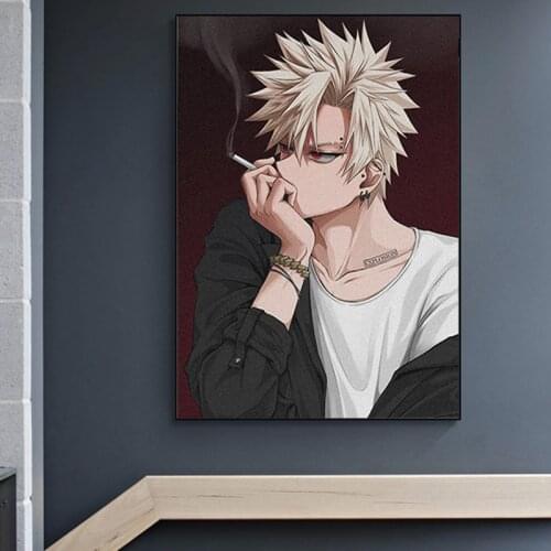 Modern Hot Anime My Hero Academia Picture Home Decor Poster Modular HD Print Canvas Painting Bedroom Living Decor Wall Art Gift