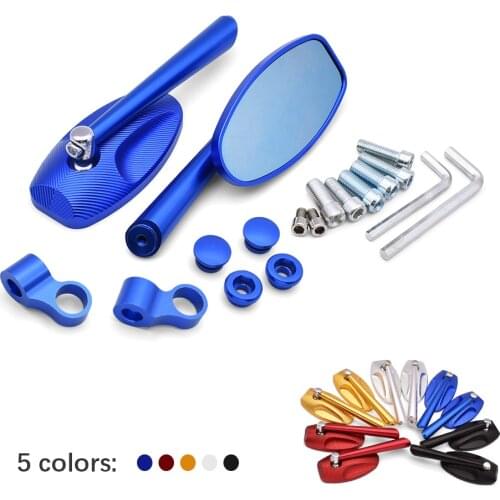 Universal Motorcycle Rear Mirror Motorbike Modification Back Side Mirrors For BMW K1600GT/GTL R1200GS ADVENTURE R1250GS R1200R