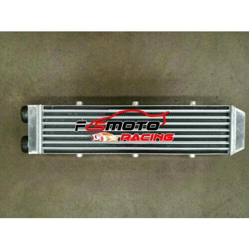 Universal FMIC Aluminum Intercooler 550x140x70mm 2'' 50mm Inlet Outlet for Delta Fin Design One Sided