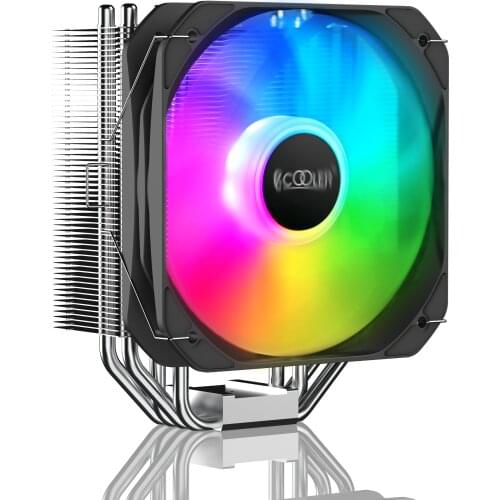 PCcooler K4000 High-Performance Computer Case Cooler Heat Pipe Thermally Conductive Amount 50W For 200W CPU 81CFM 18d / BA