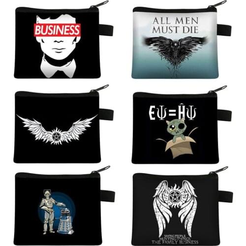 Amusing Schrodingers Cat Coin Bag Women Men Mini Wallet Young Boys Girls Coin Purse Children Small Purse Cute Handbags Gift