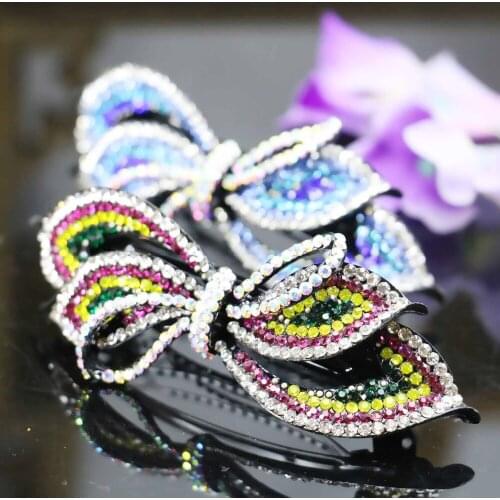 34*93mm Korean Style Head Bands Hair Clip Hairpin Wedding Headdress Hair Band Gifts Bows Headpiece Fashion Jewelry Making Design