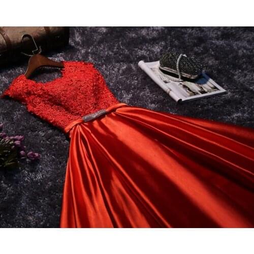 Good quality satin Sexy Open Back Long Plus Size Dress Formal Prom Party Dresses Robe De Soiree