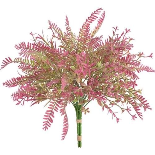 1pc Lifelike Artificial Plant Branch Plastic Artificial Leaf Stem Faux Plant Branch Photography Props Hawaii Party Decoration