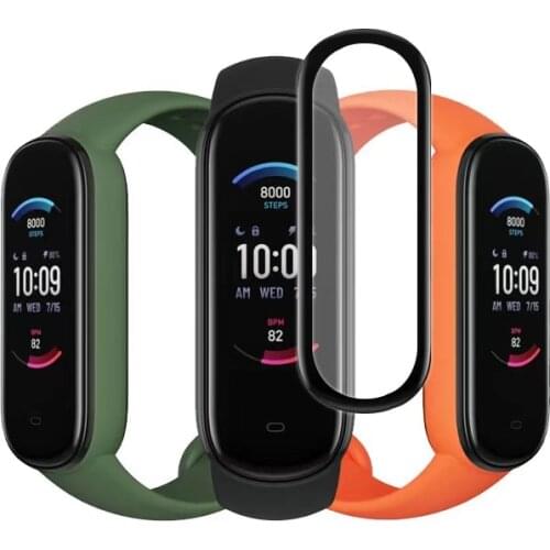 3D Film for Xiaomi Mi Band 4 5 Screen Protector Soft Protective glass for huami Amazfit band 5 Film for Xiomi Mi Band 4 5 case