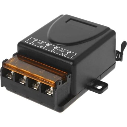Wireless RF Remote Control Switch AC 220V Relay Receiver With 2 channel 433Mhz