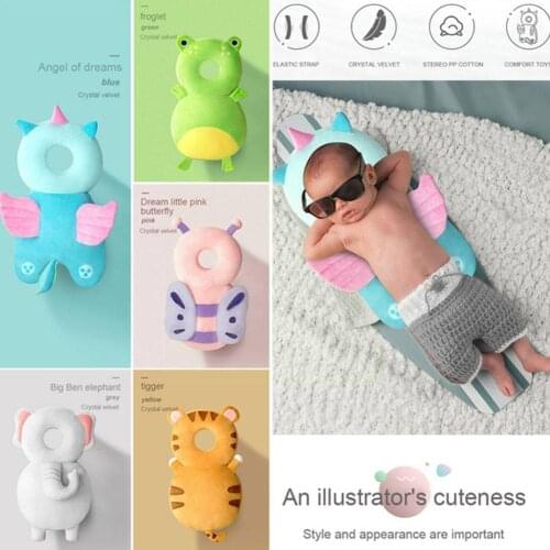 Baby Anti-fall Pillow Head Protective Pad Kids Toddler Protection Head Protection Baby Back Toys For Children Pillow Pillow M8N4