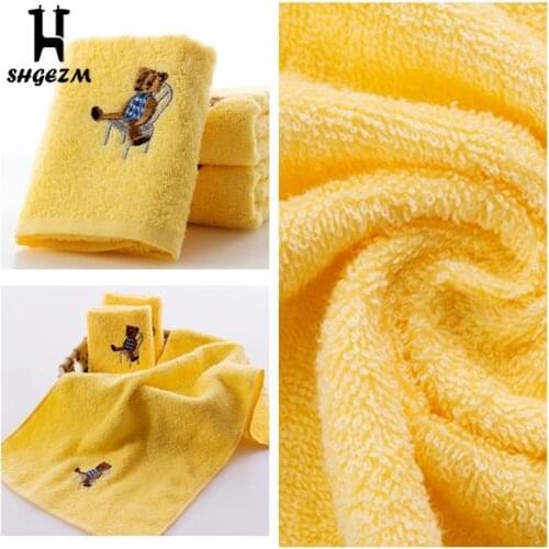 Baby Bear Towels Soft Microfiber Cotton Baby Infant Newborn Washcloth Bath Towel Feeding For Baby Cloth 50*26cm