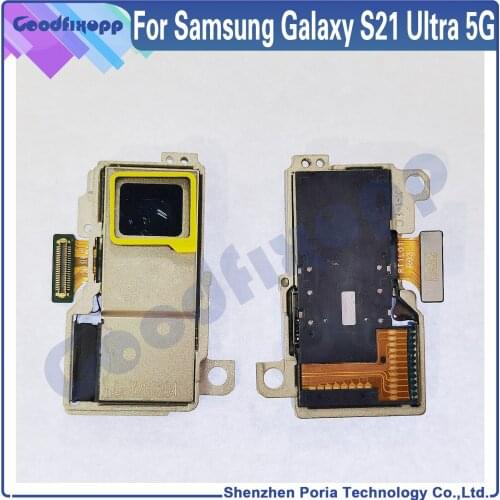 For Samsung Galaxy S21 Ultra 5G SM-G998B G998U G998W G998N Rear Submersible Camera Back Dive Camera Big Camera For S21Ultra