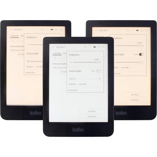 KOBO Clara HD N249 eReader Touch screen e Book Reader e-ink Front Light e-books Reader white / warm light