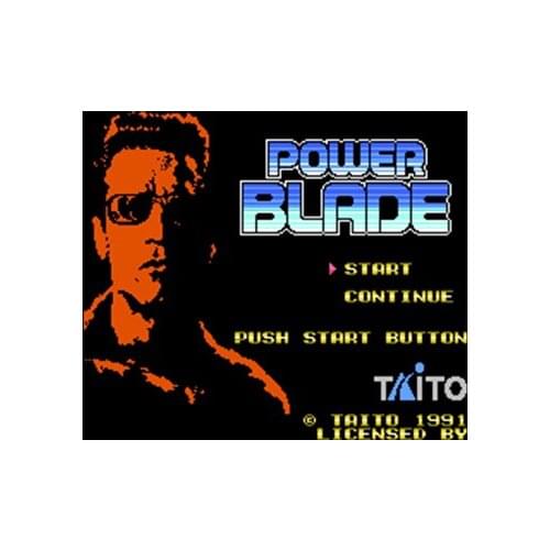 Power Blade 60 Pin Game Card For 8 Bit Subor Game Player
