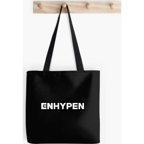 KPOP ENHYPEN SUNOO JUNGWON SUNGHOON HEESEUNG New Album CANVAS BAG Canvas Bag Messenger Bag Shopping Bag Handbag New