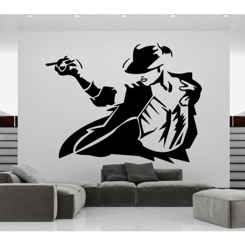Creative Michael Jackson Home Decor Modern Acrylic Decoration Pvc Wall Decals Home Decoration Wallpaper