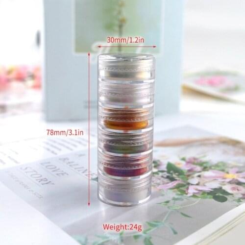 DIY Chameleon- Pigment Pearlescent Epoxy Resin Glitter Discolored Pearl Powder Kit Resin Colorant Dye Resin Crafts