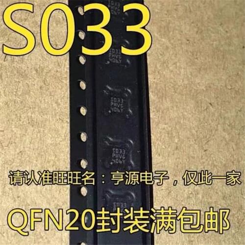 STM8S003F3U6TR QFN20 S033 STM8S003F3U6 new and original IC
