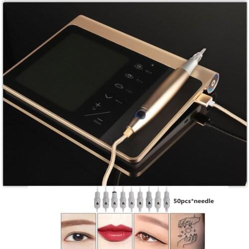 New Style Beauty Permanent Makeup Tattoo Machine Microblading Eyebrow Embroidery Digital Tattoo Machine for Eyebrow/Lip