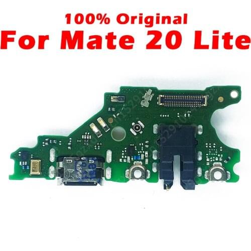 Original Charging Board For Huawei Mate 20 Lite USB Charging Port on Mate 20 Lite PCB Dork Connector Flex Cable Spare Parts