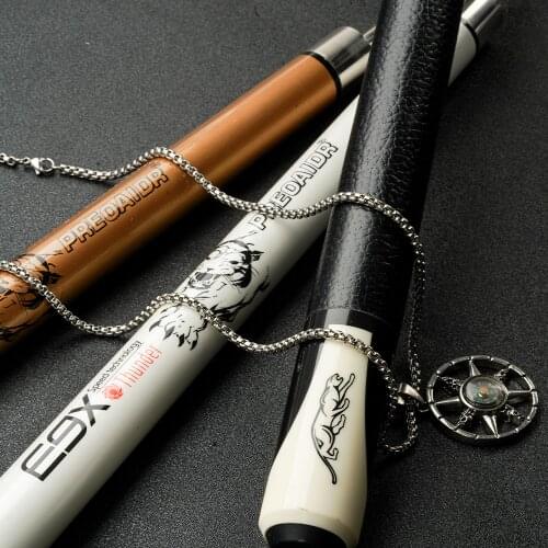 PREOAIDR 3142 E9X Thunder Billiard Pool Stick 10/11.5/13mm Thunder Fire Tip 147cm Pool Cue Uni-loc Joint Maple Shaft Leather