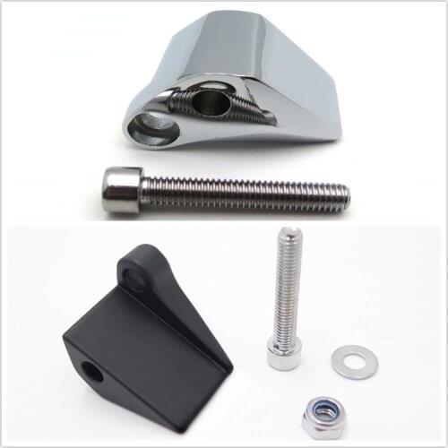 Mirror Mount Relocation Adapter For Harley davidson Dyna Softail Sportster Touring aftermarket free shipping motorcycle parts