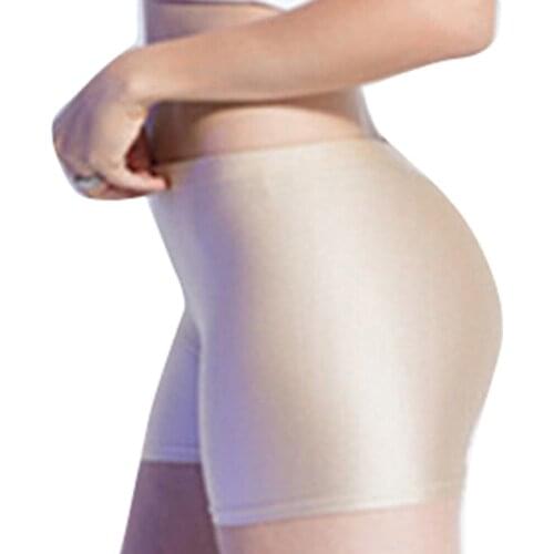 Women Seamless Safety Pants Lady Flat Tiered Short Pants Under Safety Pants Fashion Solid Color Underwear Shorts Pants Hot #LR4