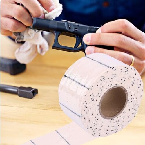 10M/Roll Tactical Gun Cleaning Cloth Patches Cotton 2"/4" Wide Rifle Shotgun Cleaning Kit for Pistol Handgun Shotgun Shooting
