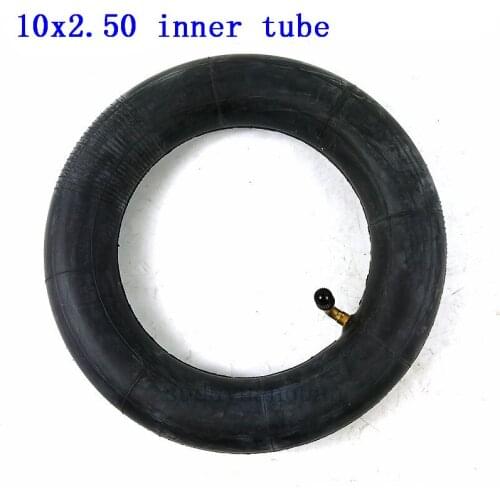 10x2.50 tube inner tyre with bent Valve for Electric Scooter Balancing Hoverboard self Smart Balance 10 inch Inner tire