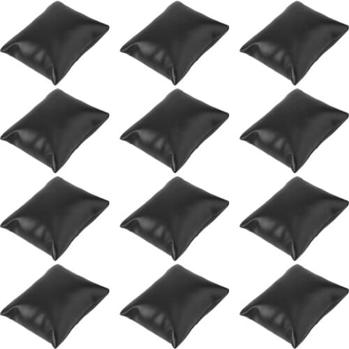 12Pcs Watch PU Pillows Practical Useful Comfortable Display Holders Jewelry Displays Pillows Display Cushion for Shop Store