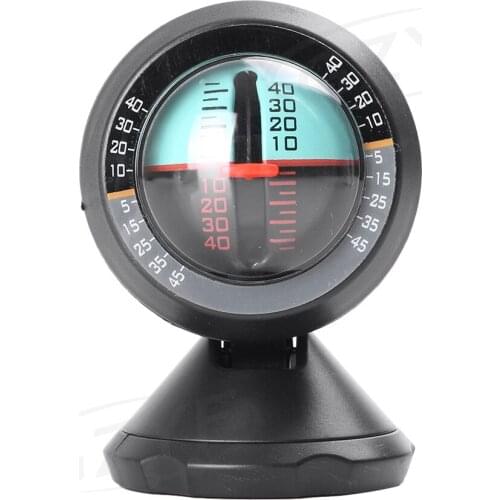 1x Car Slope Indicator Upgrade and Downgrade Slope Meter Universal for Cars Replacement
