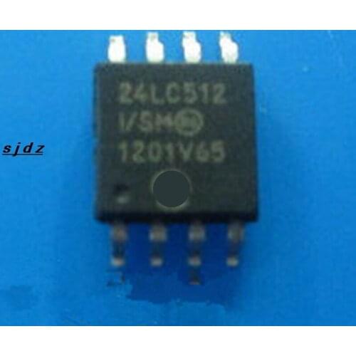 50PCS 24LC512-I/SM 24LC512 PIC24LC512-I/SM