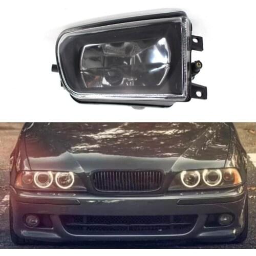 Car Lamp Super Bright Fog Light Housing Front Bumper ABS Left/Right Headlight Component Motorcycle Truck Lamp for BMW E39 95-98