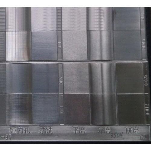 Combined -32 block surface roughness comparison sample roughness comparison sample block