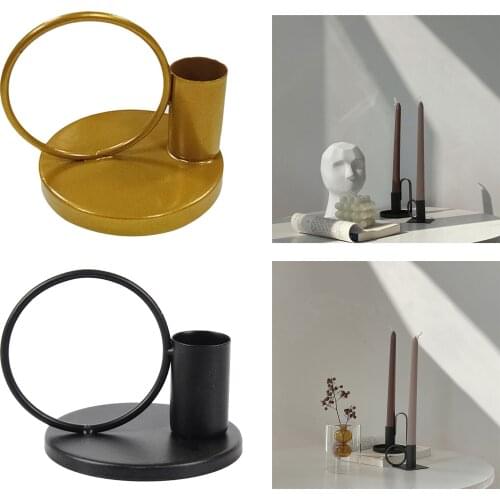 Metal Candle Holders Taper Candles Holder for Candlestick Dinner Candles Party and Wedding Centerpieces Table Decoration