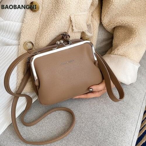 Fashion Womens Crossbody Bag Vintage Small Womens Shoulder Bag Luxury Soft Leather Ladies Messenger Bag Sac A Main