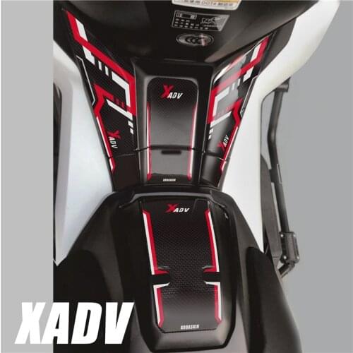 Motorcycle 3D printing Gas Tank Pad Decal Protector Stickers Accessories for Honda x adv750 x adv 750 xadv750 XADV