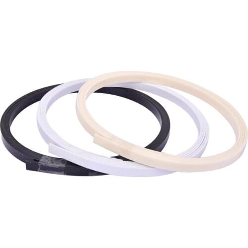 Pack of 3 ABS Plastic Binding Purfling Strips Edge Trim Inlay Body Project for Guitar Bass Ukulele