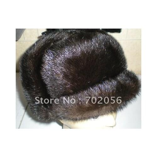 Mink Lei Feng Bomber Hats Cap SUPER HIGH QUALITY#2306