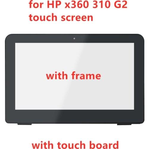New Original replacement For HP x360 310 G2 11.6" Touch Screen Digitizer Front Glass Lens Replacement +Bezel