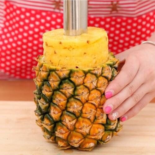 Pineapple Stainless Steel Peeler Cutting Parer Knife Fast Pineapple Slicer Kitchen Fruit Tool Supplies