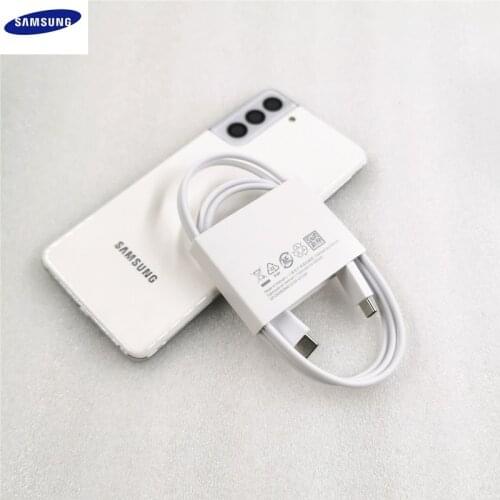 Original Samsung Usb C TO Type C Fast Charging Cable For Galaxy S21 Ultra S21 Plus S20 FE Note 20 Ultra 10 Dual Type C Wire Line